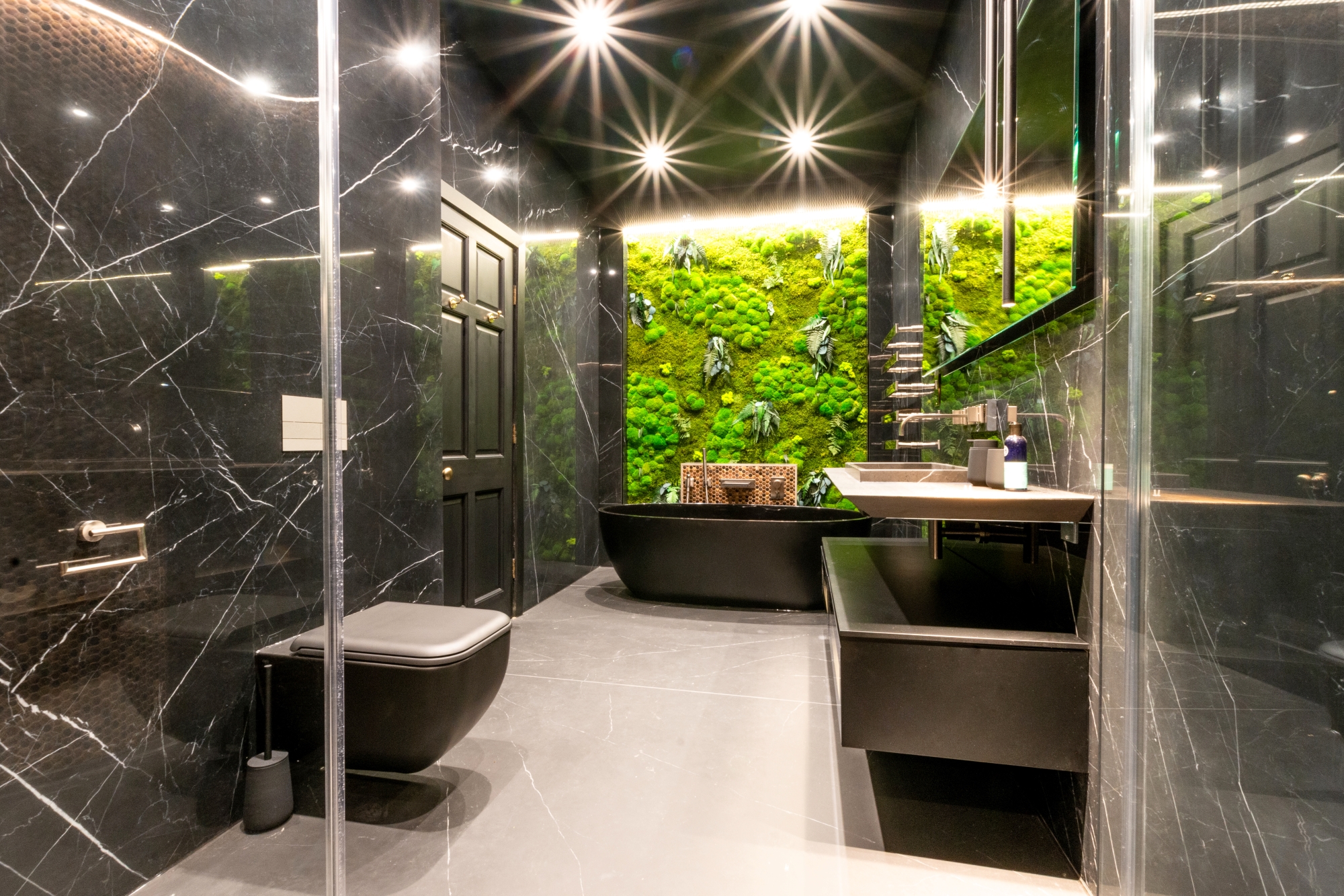 Luxury Black Bathroom Designs Inspiration C.P. Hart Blog